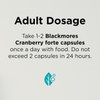Adult Dosage of Blackmores Cranberry Forte 50,000