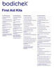 Bodichek Travel First Aid Kit 75 Pieces  by Bodicheck available at SuperPharmacy Plus