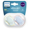 Philips Avent Ultra Air Soother 0-6 months | 2 Pack