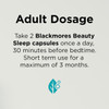 Adult Dosage of Blackmores Beauty Sleep