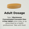 Adult Dosage of Blackmores Concentrated Curcumin One-A-Day