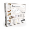 Conni Fitted Bed Pad Sheet Single | White
