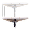 RG625 Over Bed or Over Chair Table | Width Adjustable  by  available at SuperPharmacy Plus