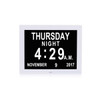 Digital Calendar Day Clock 12 Inch Orientation Dementia Clock  by TabTimer available at SuperPharmacy Plus