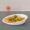 Scoop Plate Hi-Lo 228mm White  by Performance Health available at SuperPharmacy Plus