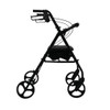 Aspire Flex Adjustable Seat Walker Black - Side View