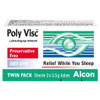 Polyvisc Eye Lubricating Eye Ointment Twin Pack 2 x 3.5g tubes  by Alcon available at SuperPharmacy Plus