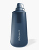 Lifestraw Peak Squeeze Water Bottle 1 Litre Mountain Blue  by  available at SuperPharmacy Plus