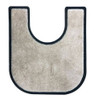 Toilet Surround Floor Mat 74x66cm with cut-out | Beige