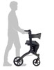 DARK GREY BARIATRIC SIDE FOLDING SEAT WALKER | Buy for 335 | |