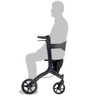 DARK GREY BARIATRIC SIDE FOLDING SEAT WALKER | Buy for 335 | |