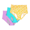 Conni Classic Ladies Underwear - Oopsie Daisy, Aqua, Bubblegum front view