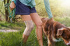 Actimove Everyday Supports Knee Support - with woman wearing the product