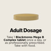 Adult Dosage of Blackmores Mega B Complex Adult Dosage of Blackmores Mega B Complex