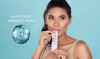 Woman drinking Bioglan Marine Collagen Beauty Complex 15shotsx25mL
