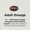 Adult Dosage of Blackmores Super Strength CoQ10 300mg