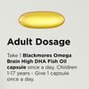 Adult Dosage of Blackmores Omega Brain Adult Dosage of Blackmores Omega Brain