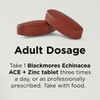 Adult Dosage of Blackmores Echinacea ACE + Zinc