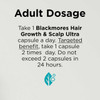 Adult Dosage of Blackmores Hair Growth & Scalp Ultra