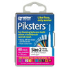 Piksters Interdental Brush Size 2 White - 40 Pack Erskine Dental SuperPharmacyPlus