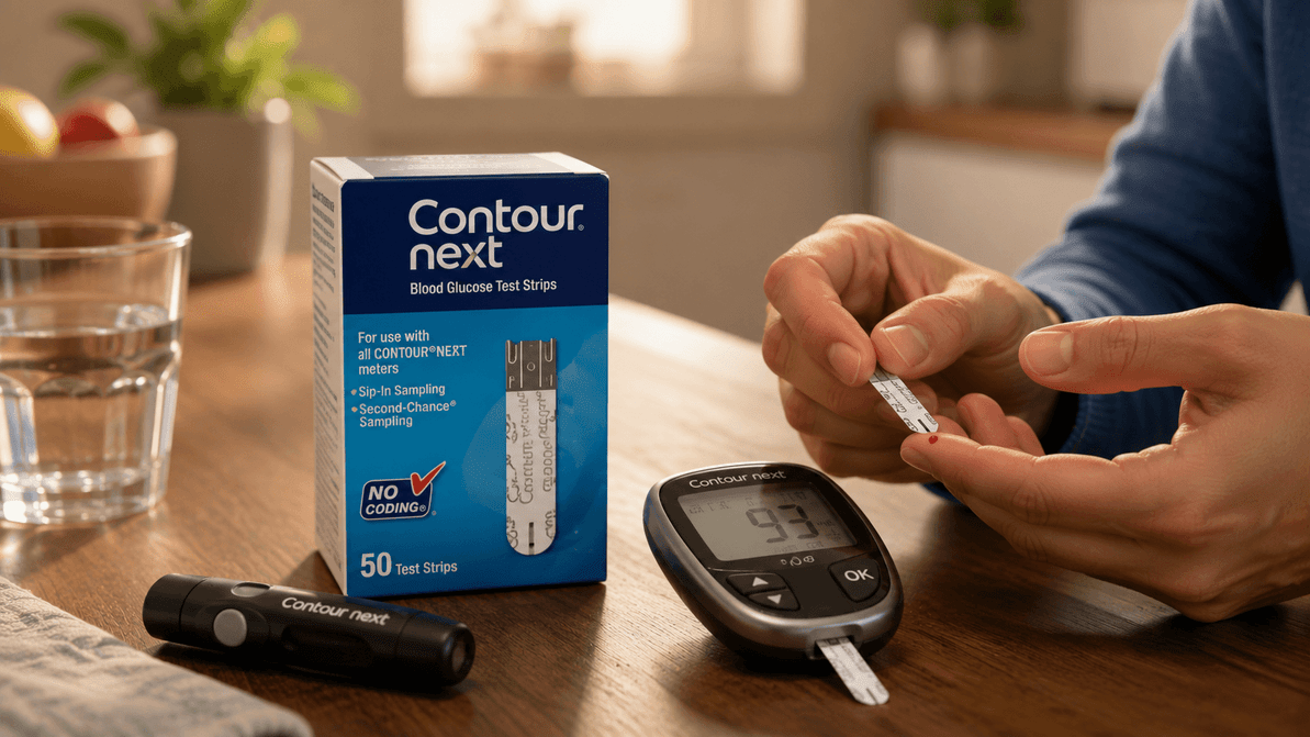 Contour Next Test Strips: What Sip-In and Second-Chance Sampling Actually Mean for Your Testing