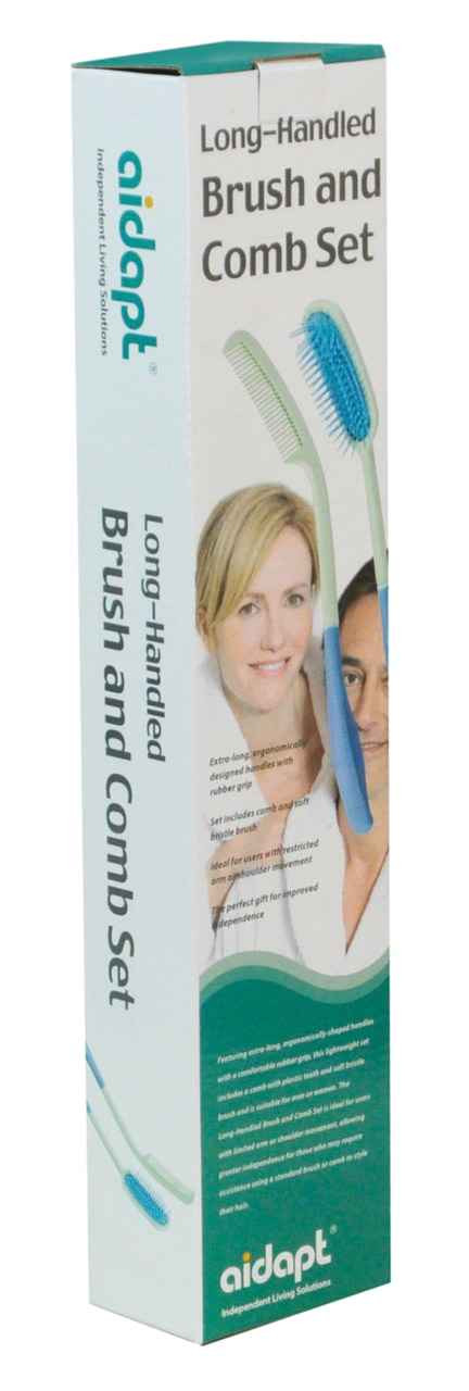 Aidapt LongHandled Brush and Comb Set SuperPharmacyPlus