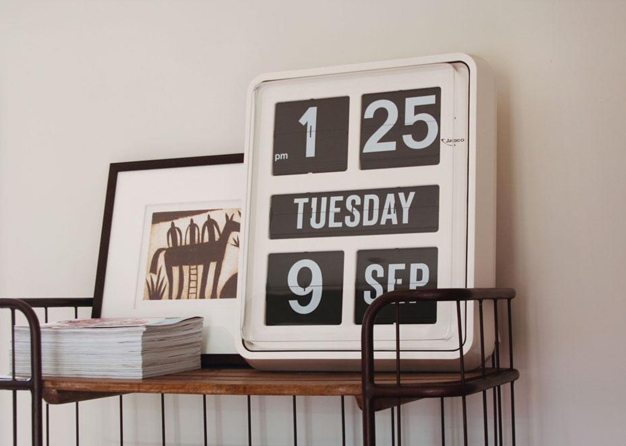 Giant Day of the Week Calendar Clock
