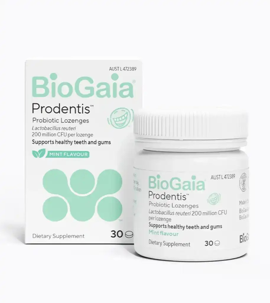 BioGaia Prodentis Lozenges (30 Pack) | Mint Flavor | Buy Now