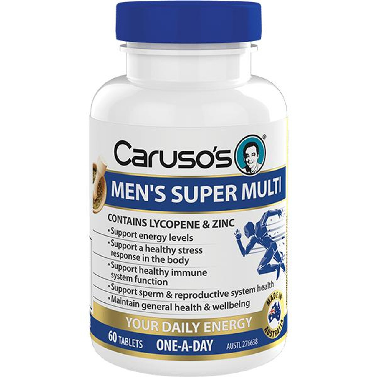 Caruso s Men s Super Multi 60 Tablets