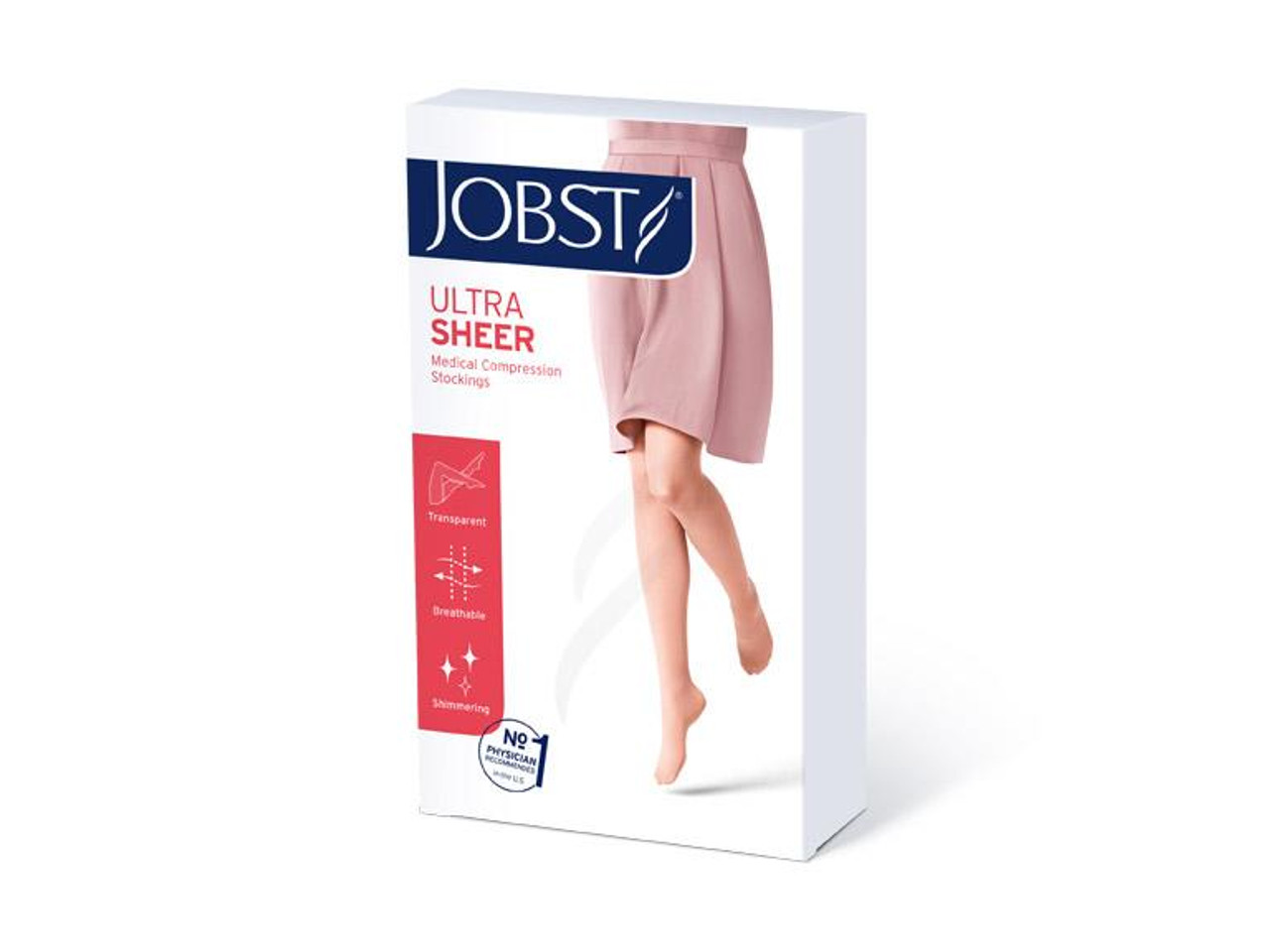 Jobst UltraSheer 15-20mmHg Thigh High Compression Stockings