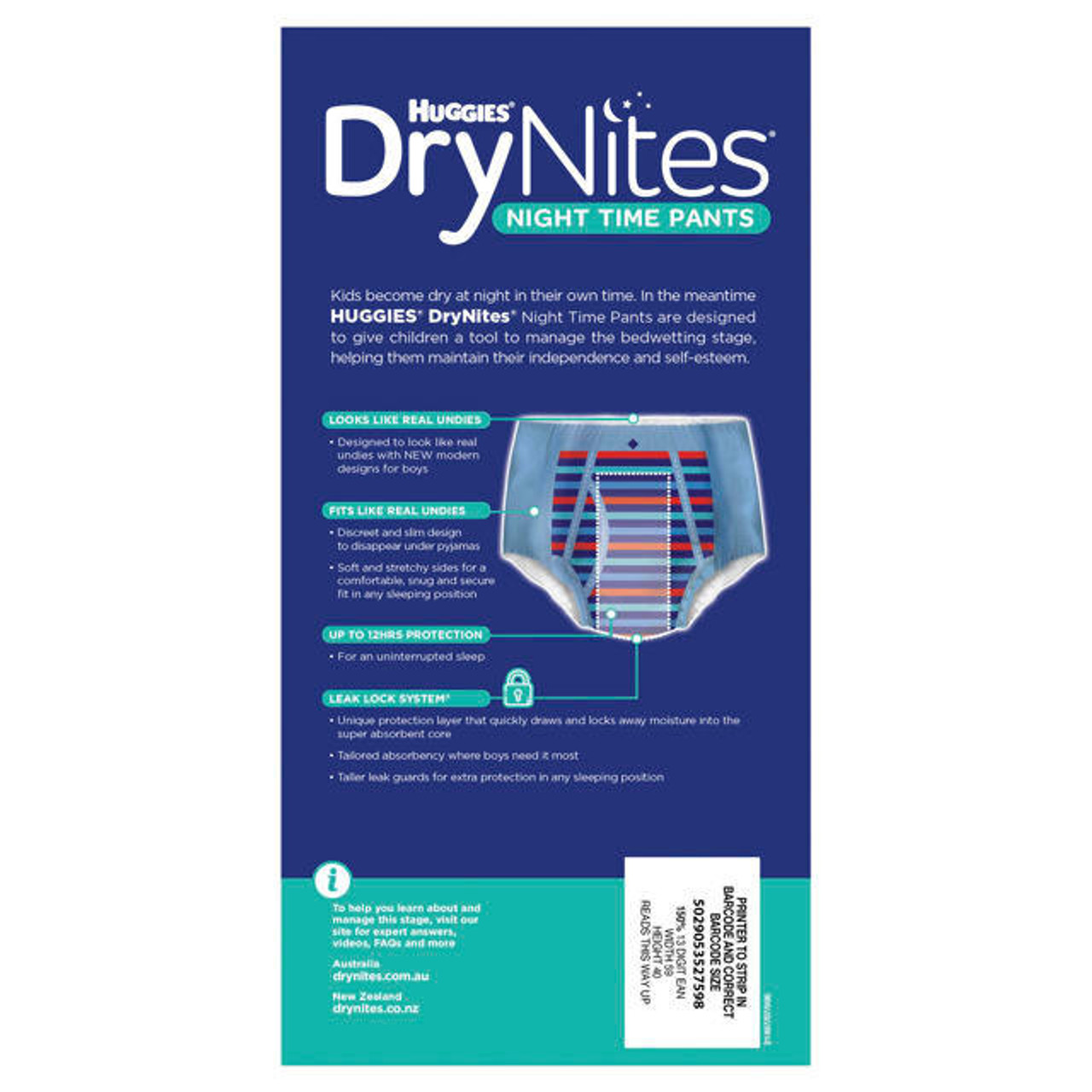 Pull-ups by DryNites® Blue Sports