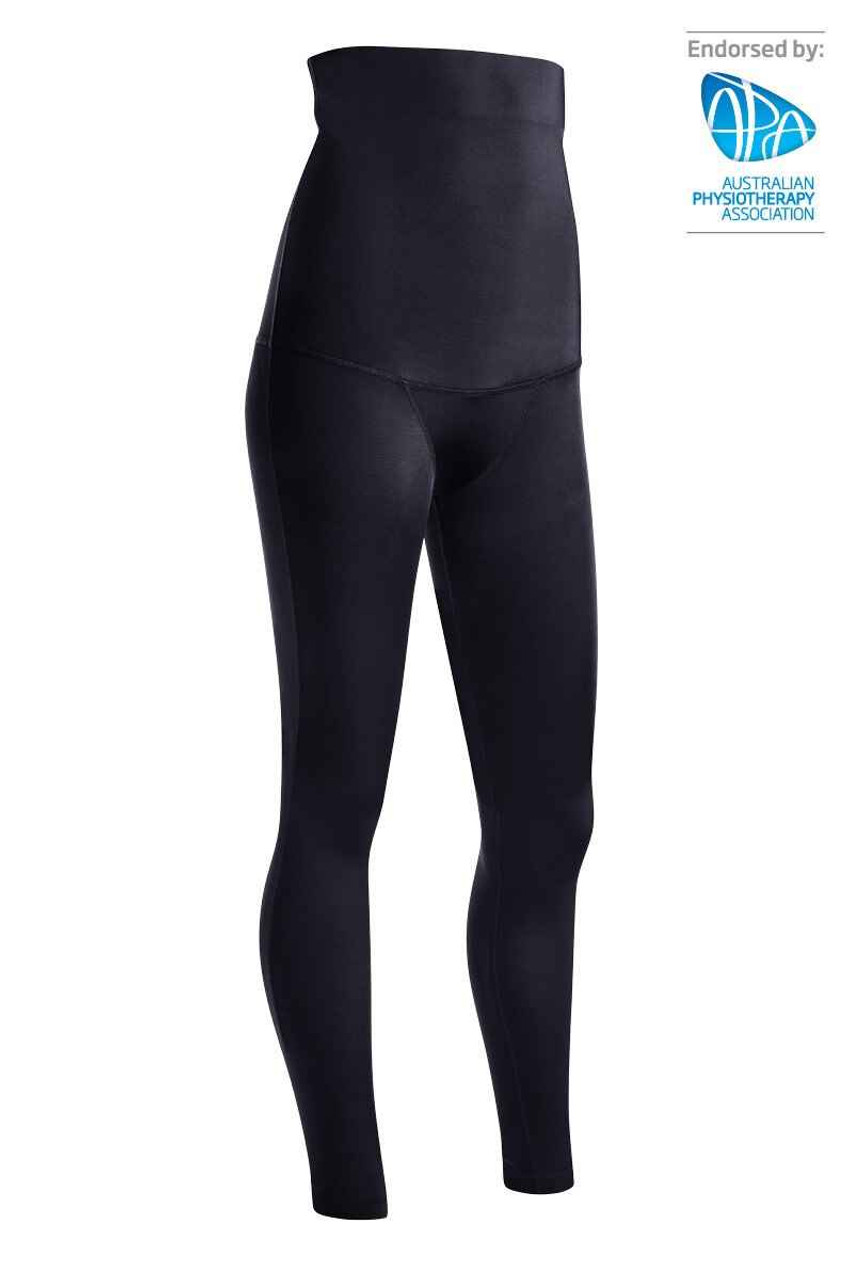 Supacore Healthtech Postpartum and Injury Recovery Leggings (Black