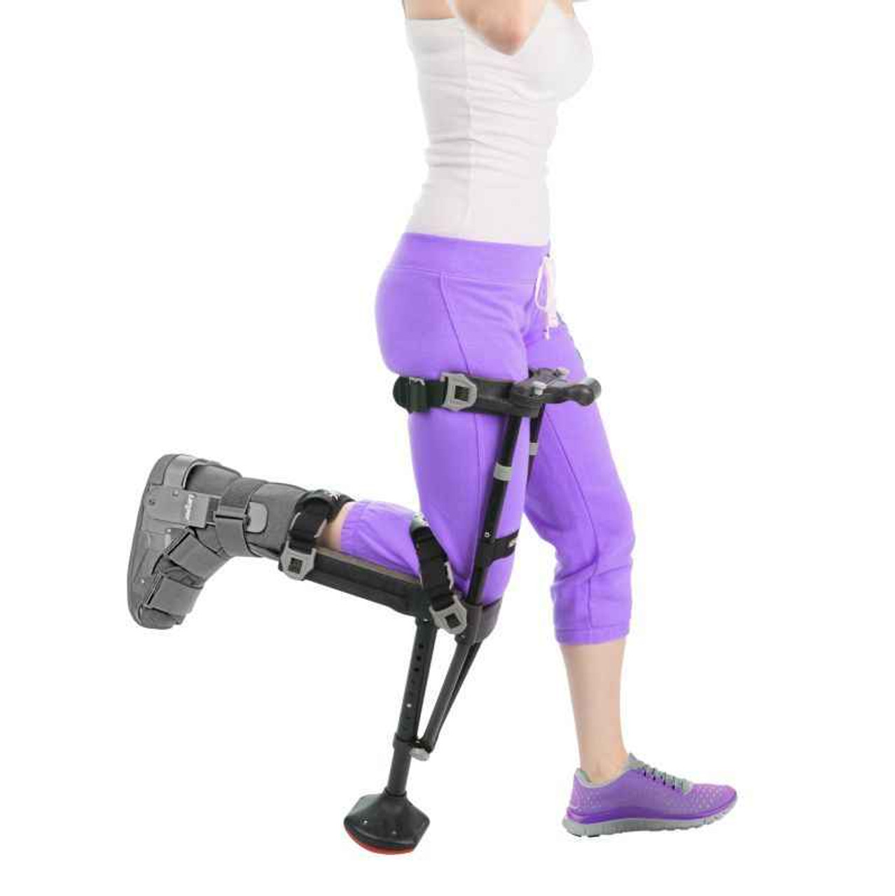 iWalk 2.0 | Hands-Free Knee Crutch | New Crutch Alternative