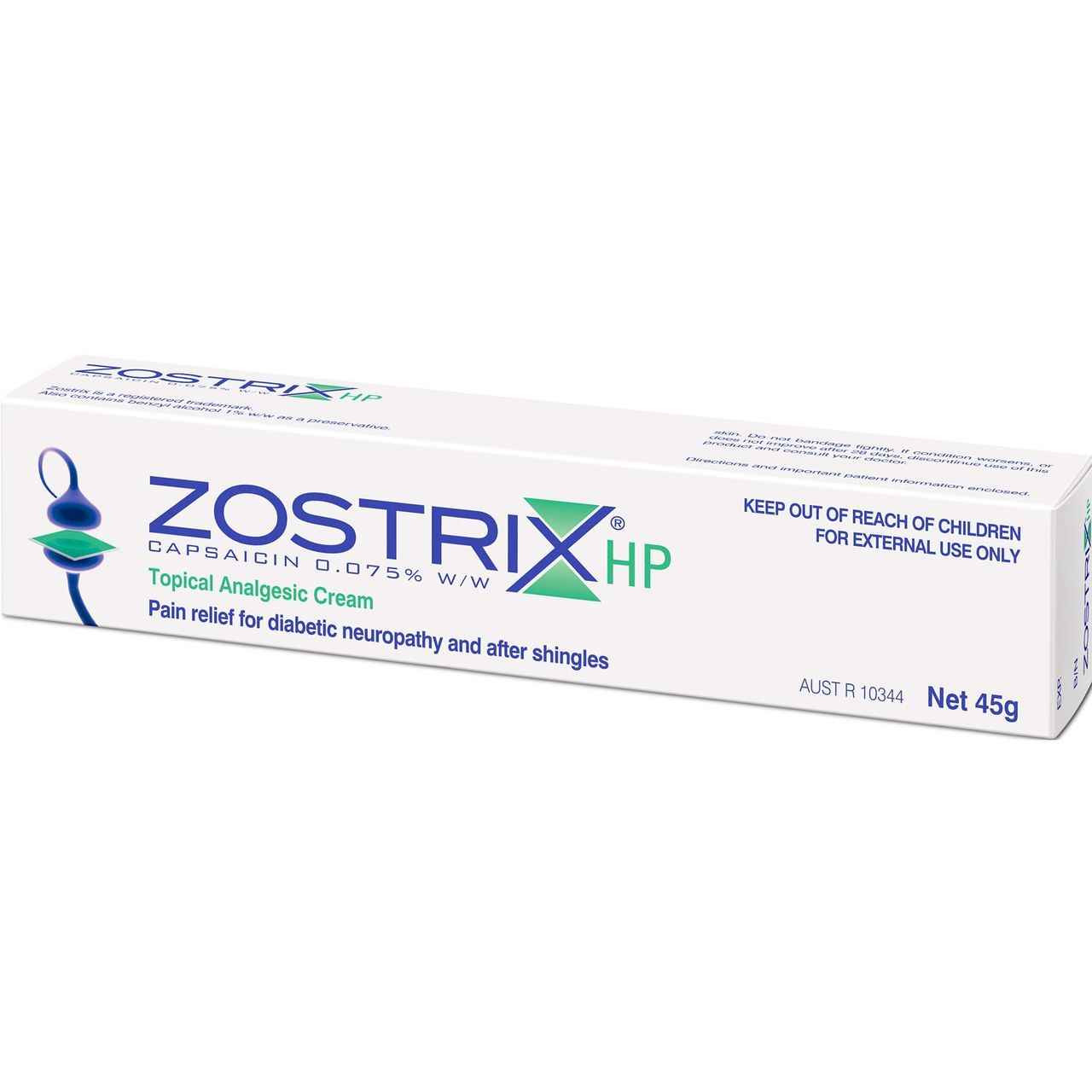 Zostrix HP Topical Analgesic Cream 45g