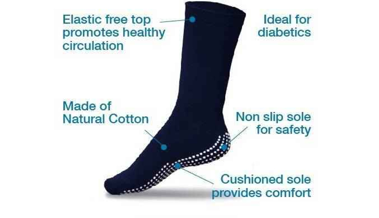Gripperz Non Slip Circulation Socks Large