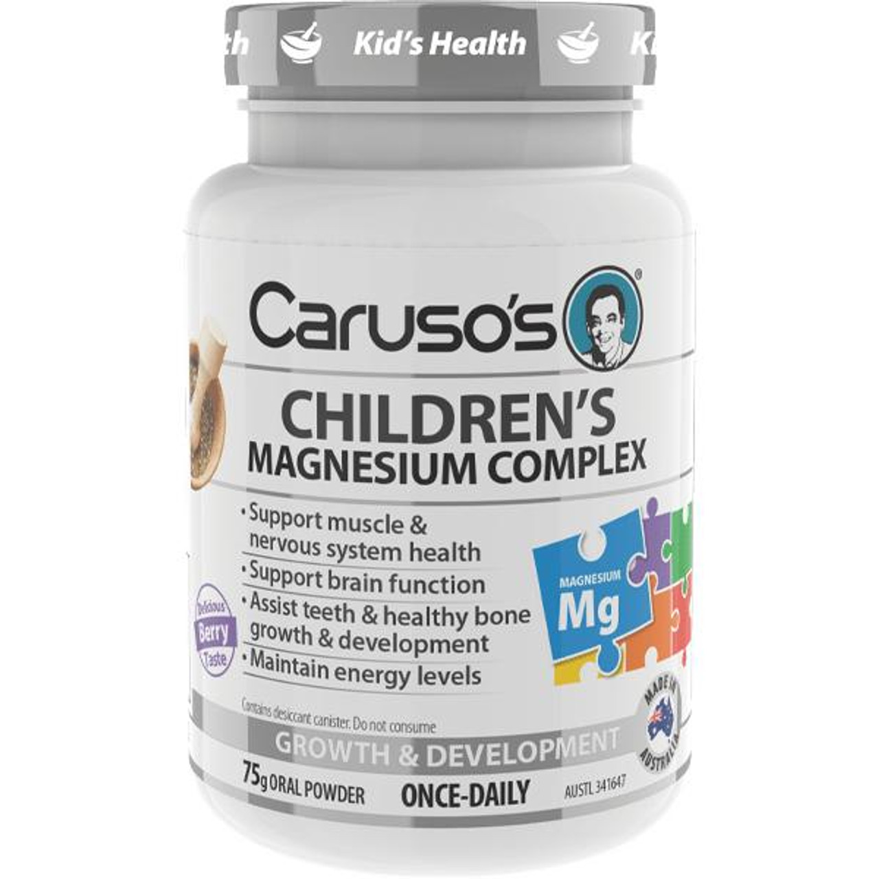 Caruso s Children s Magnesium Complex 75g Powder