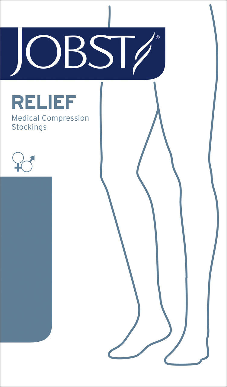 Medi Plus Open Toe Knee Highs w/Silicone Dot Band - 20-30 mmHg