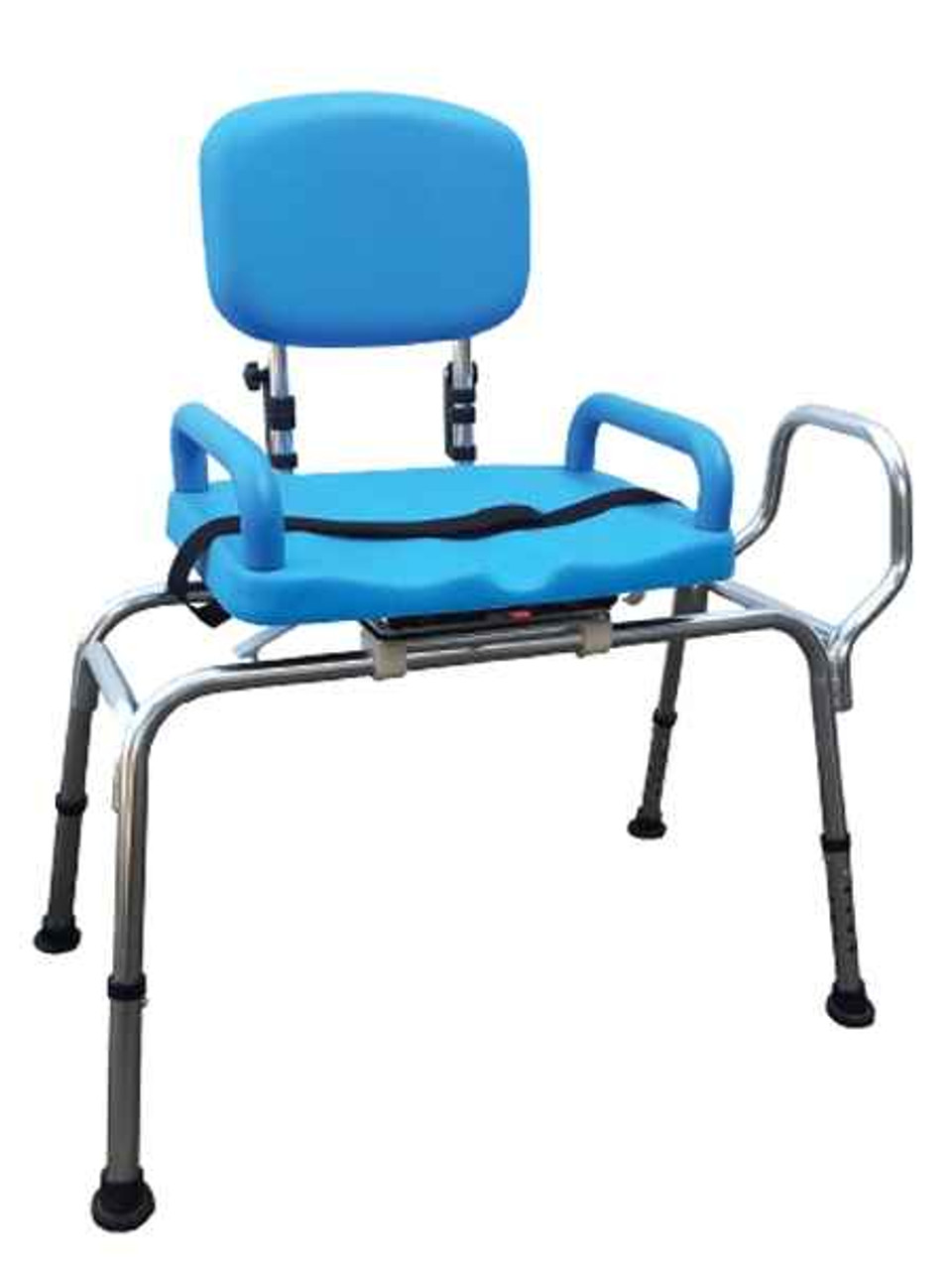 Sliding and Rotatable Transfer Bath Bench 130kg Weight Capacity