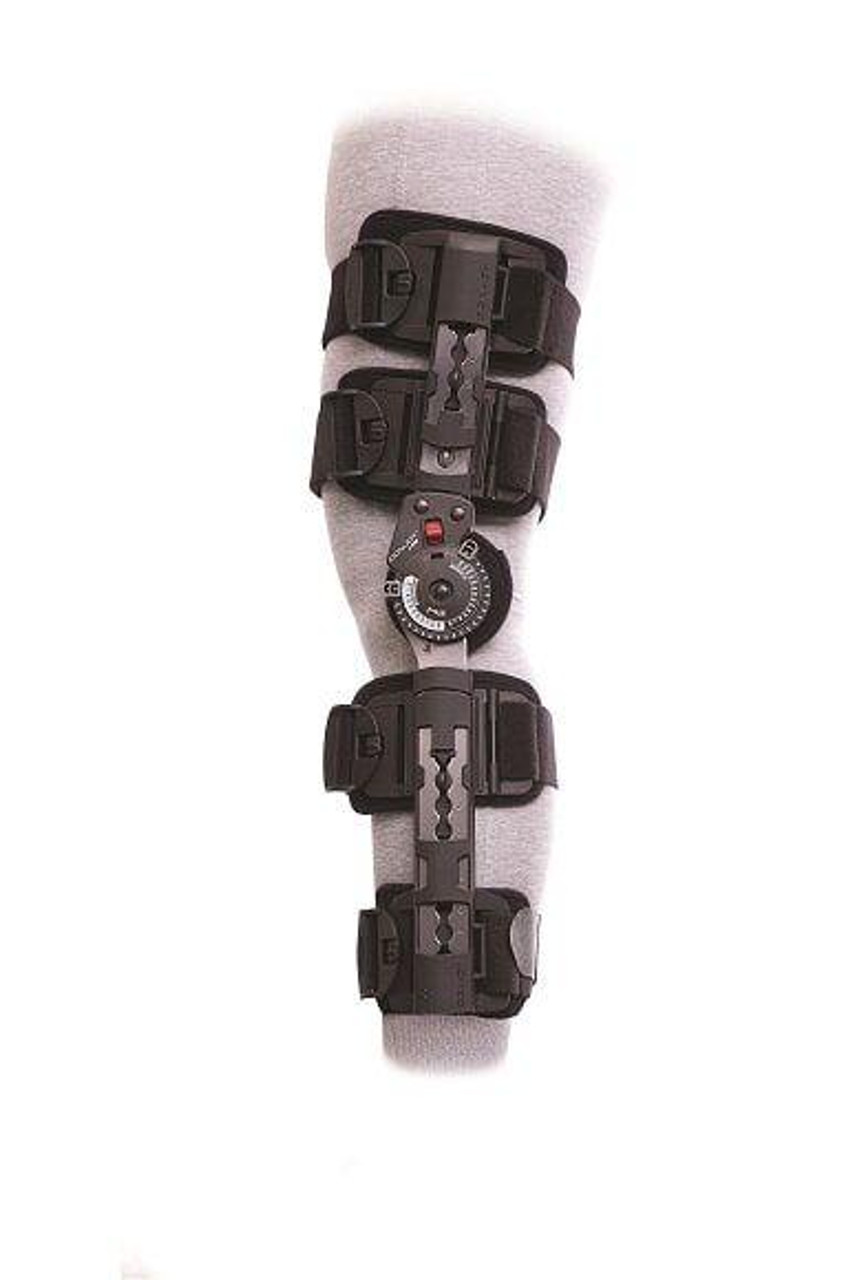 Donjoy X ROM Post Op Knee Brace Universal Black