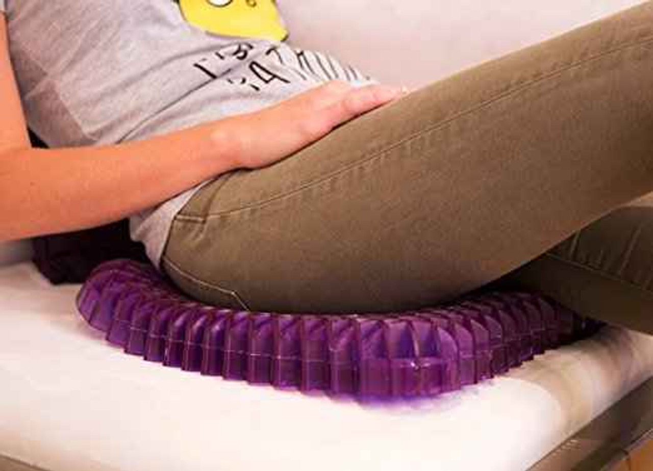 Wondergel/Purple Royal Purple Gel Seat Cushion - 17 1/4 x 15 1/4 x 2