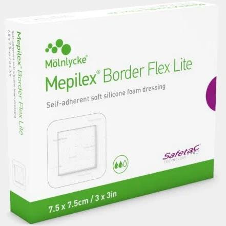 Mepilex Border Flex Lite 4cm x 5cm Dressing 5 Pack