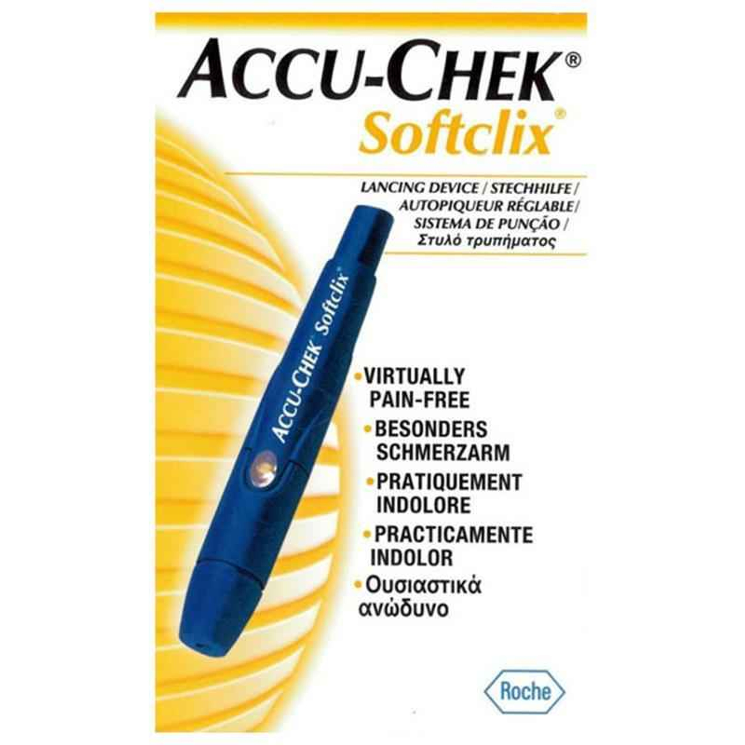 Accu chek softclix device