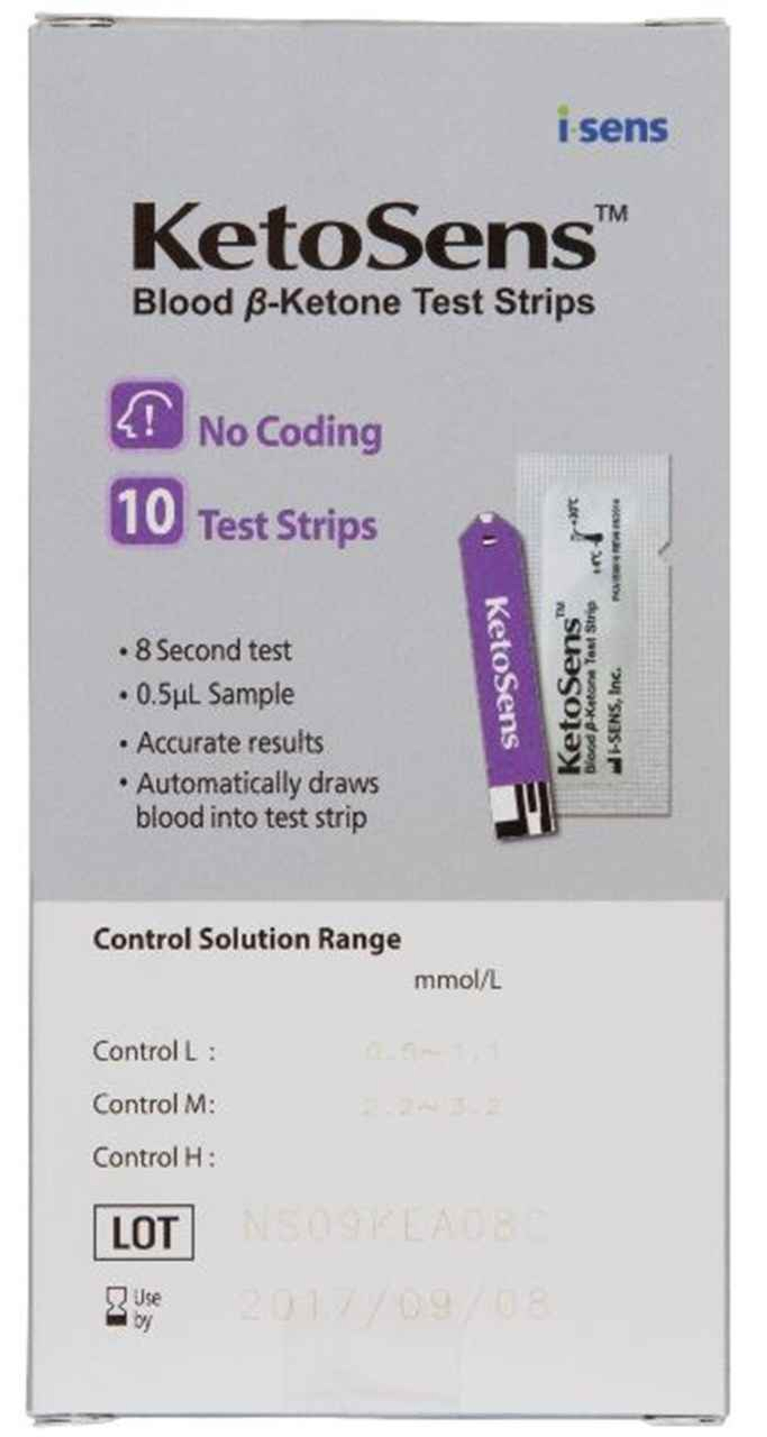 Ketosens Caresens Dual Blood Ketone Strips x 10 SuperPharmacyPlus