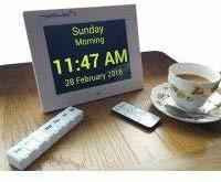 Memrabel 2 V5 Audio Visual Orientation Calendar Alarm Clock