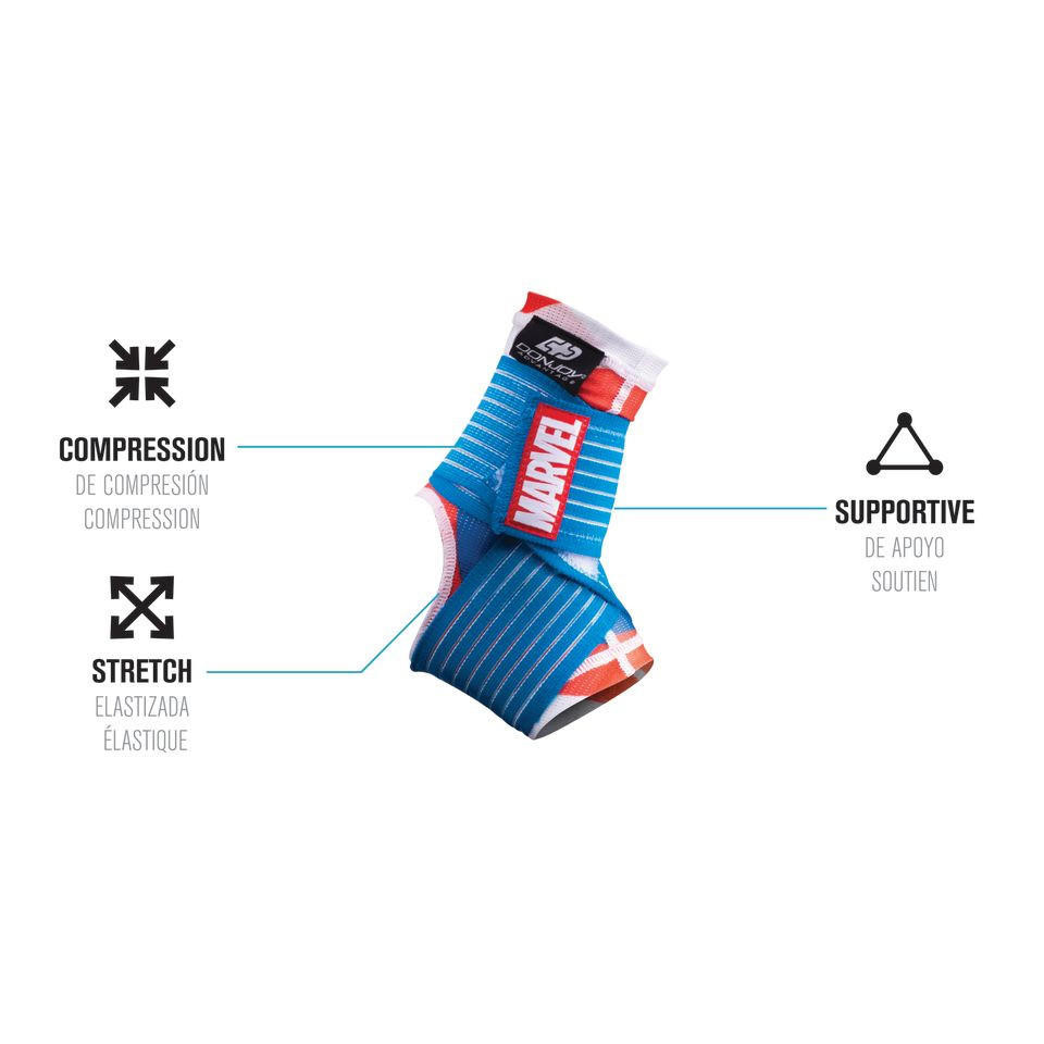 DonJoy Advantage Youth Figure8 Ankle Support Featuring Marvel