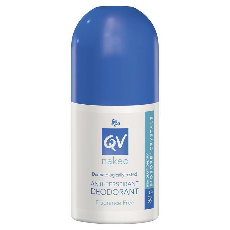 Ego QV Naked Deodorant Roll-on 80g