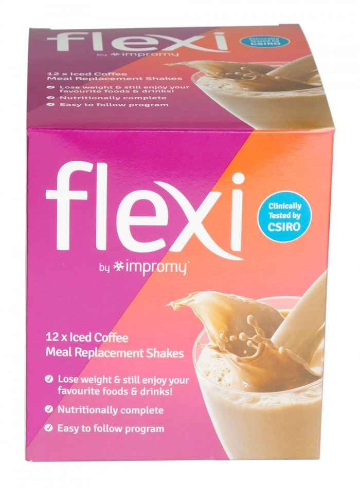 Flexi By Impromy Iced Coffee Meal Replacement Shakes 12 Pack
