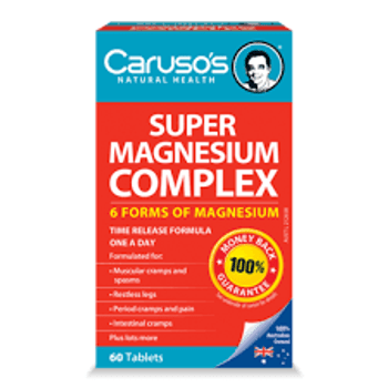 Carusos Natural Health Ultra Max Magnesium Complex Tab 60 Tablets Carusos SuperPharmacyPlus