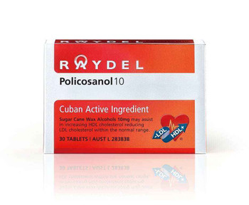 Raydel Policosanol 10 Tablets Raydel SuperPharmacyPlus