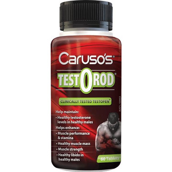 Carusos TestOrod or 60 Tablets Carusos SuperPharmacyPlus